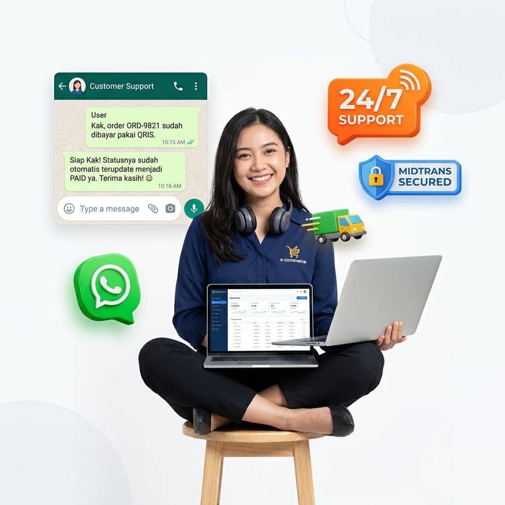 Simulasi Layanan Pelanggan Toko Online